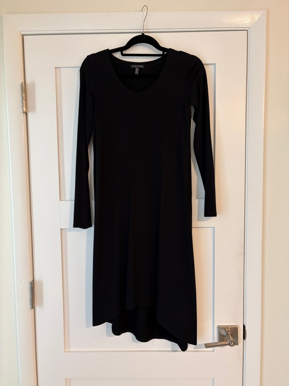 Eileen Fisher  Asymmetrical Midi Dress